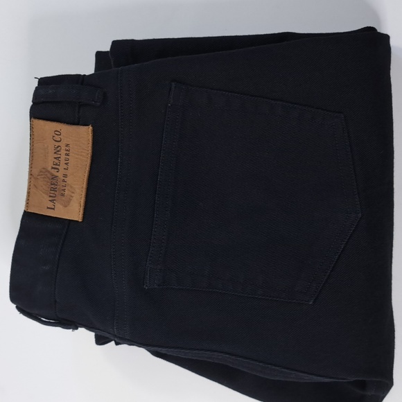 Lauren Jeans Co Mid-Rise Black Jeans Size 10 Inseam 28.5 - Picture 11 of 17